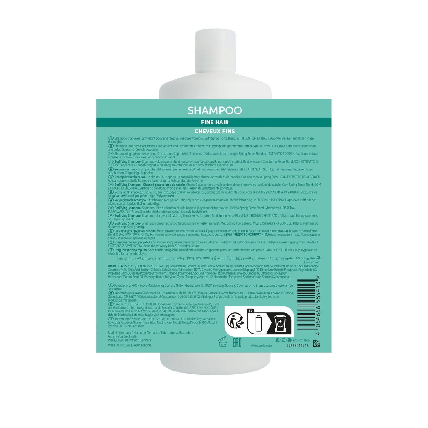 Wella INVIGO Volume Szampon 1000ml NEW