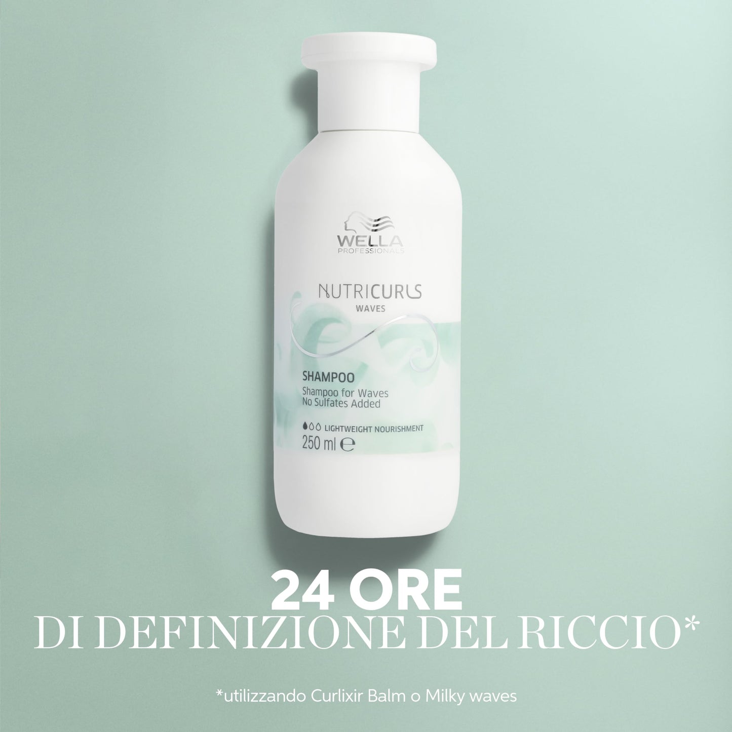Wella NUTRICURLS Szampon 250ml NEW