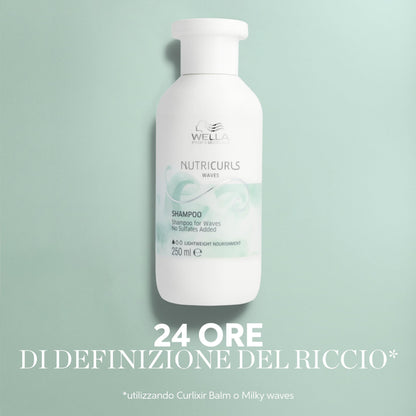 Wella NUTRICURLS Szampon 250ml NEW