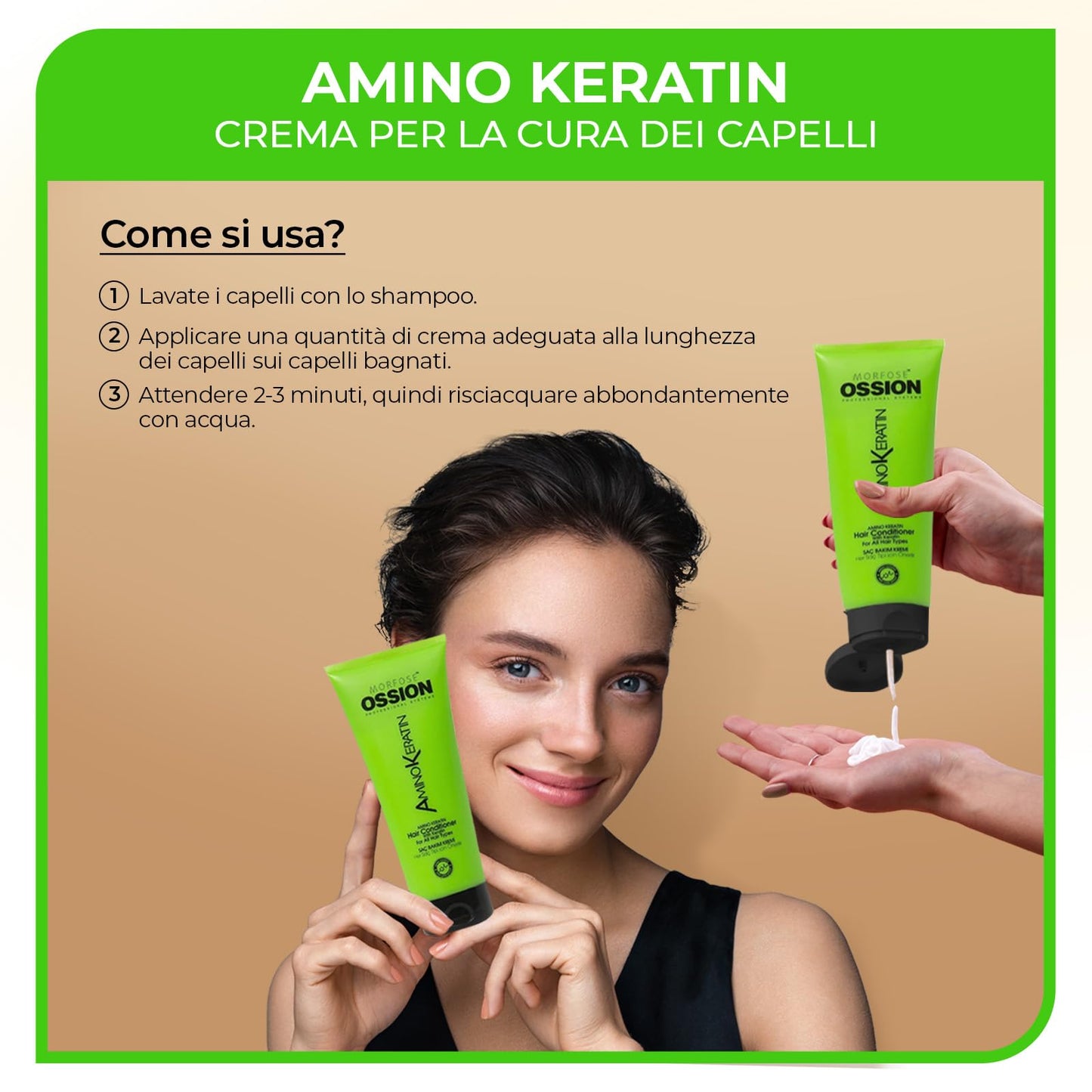 Morfose Ossion Amino Keratin Odżywka 200ml