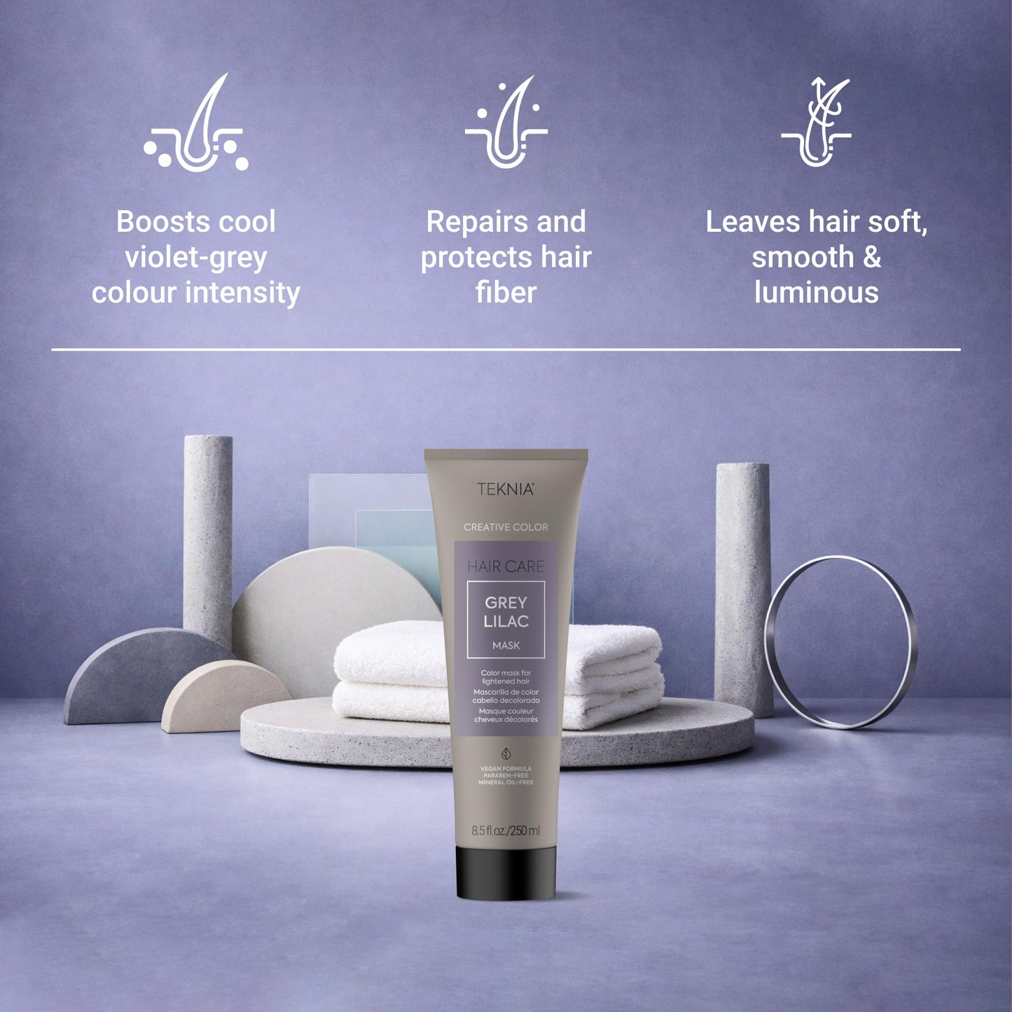 Lakme Teknia Creative Grey Lilac Mask 250ml