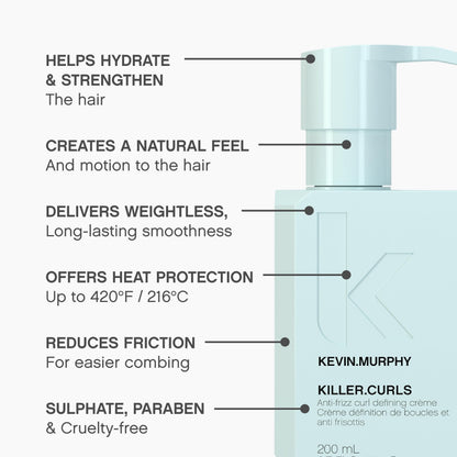 Kevin Murphy Killer Curls Anti-Frizz Cream 200ml