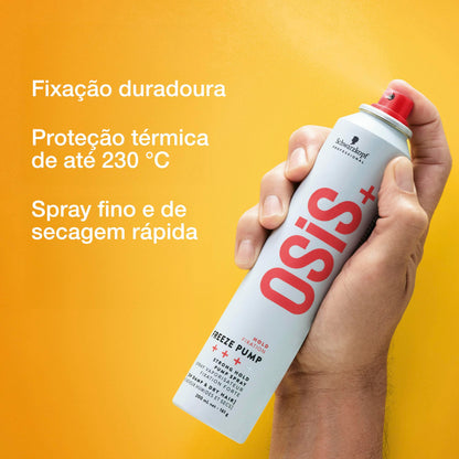 Schwarzkopf Osis+ Freeze Pump Strong Spray 200ml