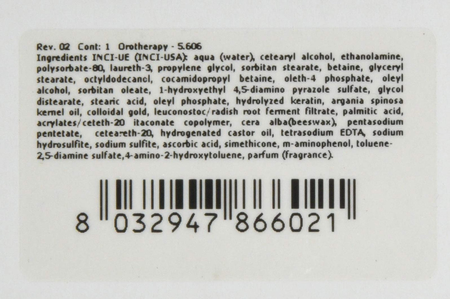 Fanola Oro Therapy Farba 5.606