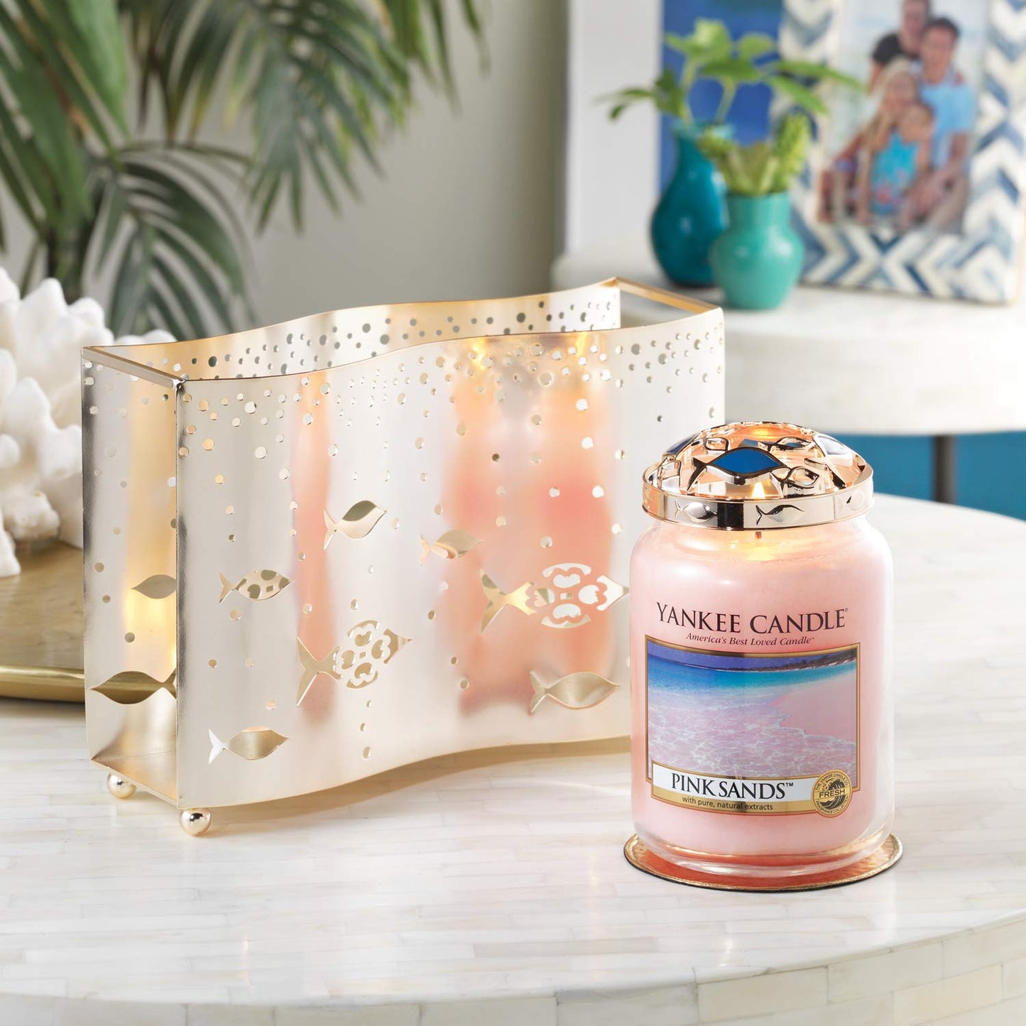 Yankee Candle Small Jar Pink Sands 104g