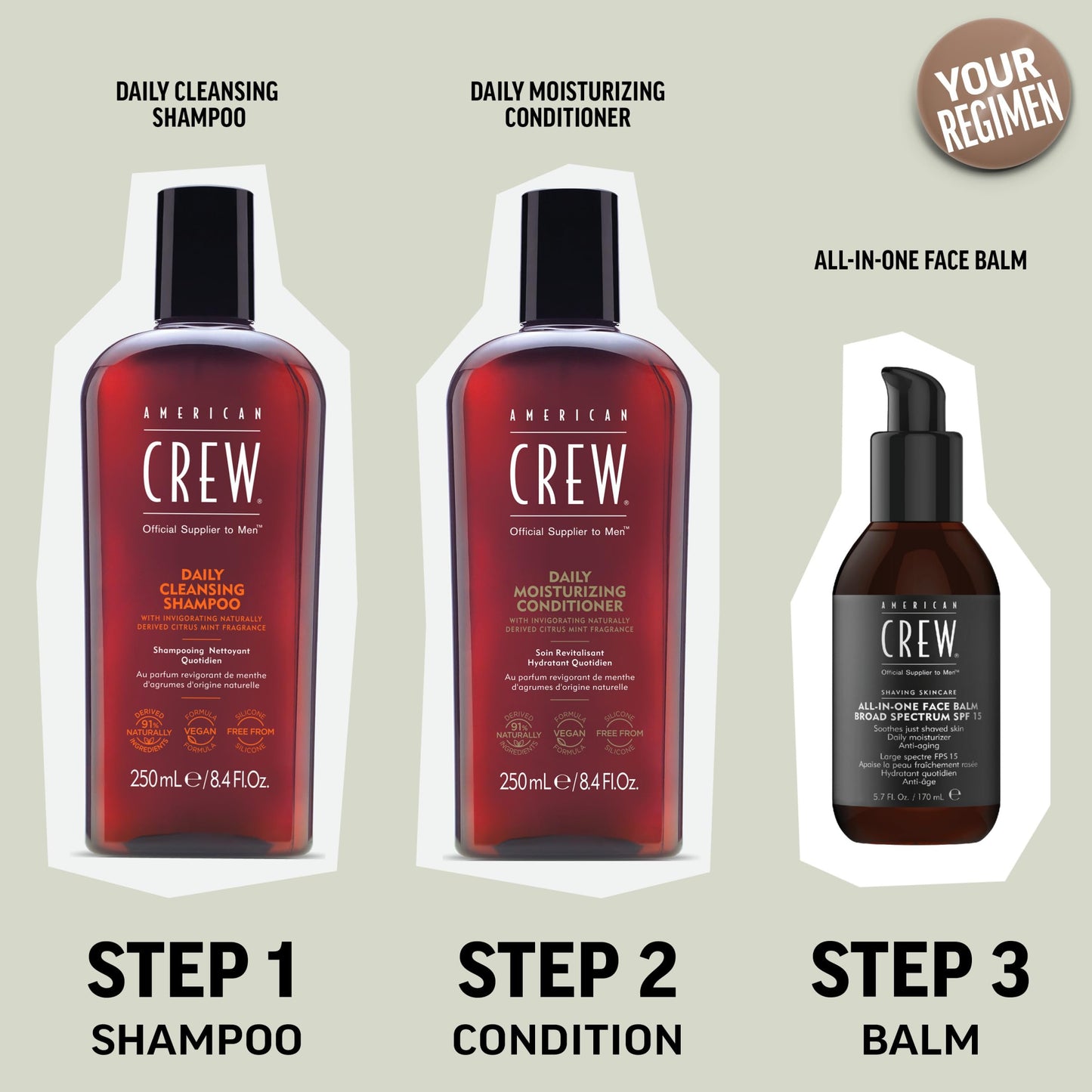 American Crew Daily Cleansing Shampoo 450ml