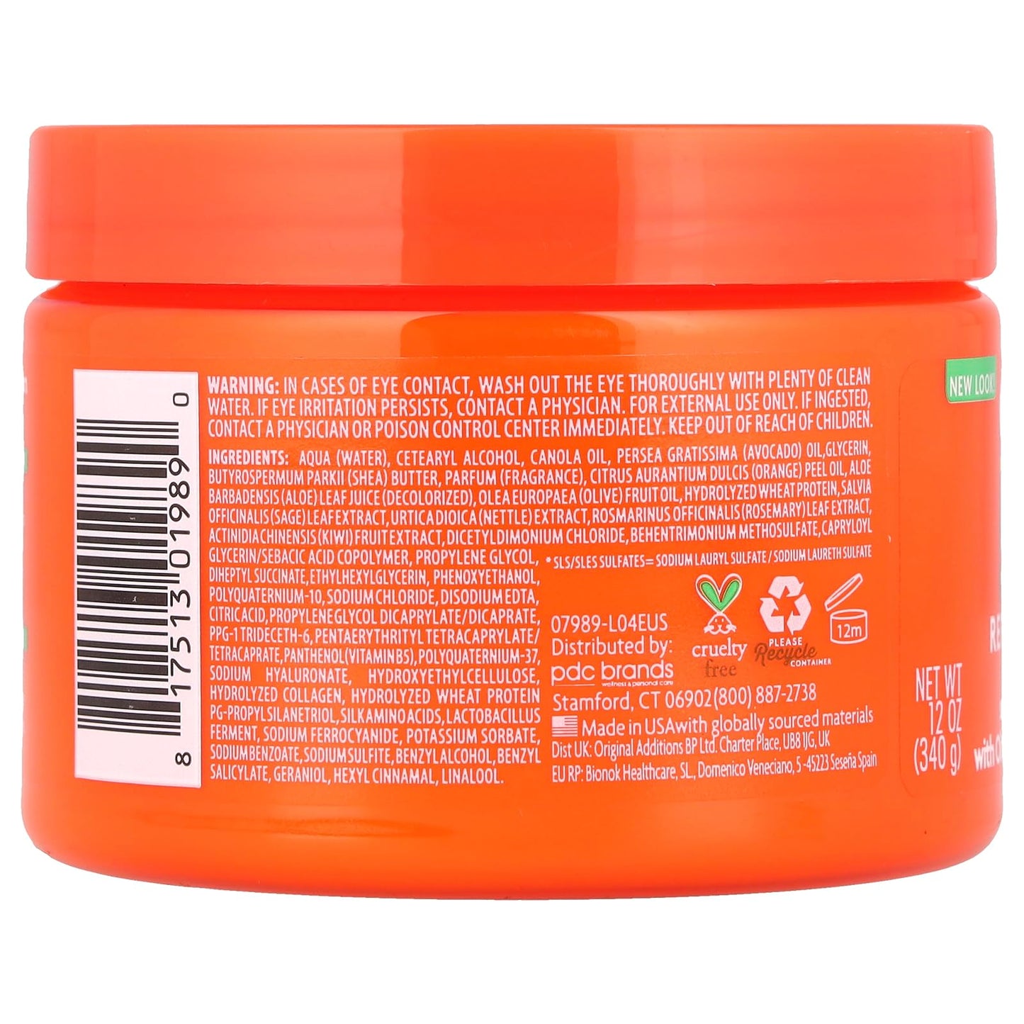 Cantu Avocado Hydrating Leave In Cream 340g