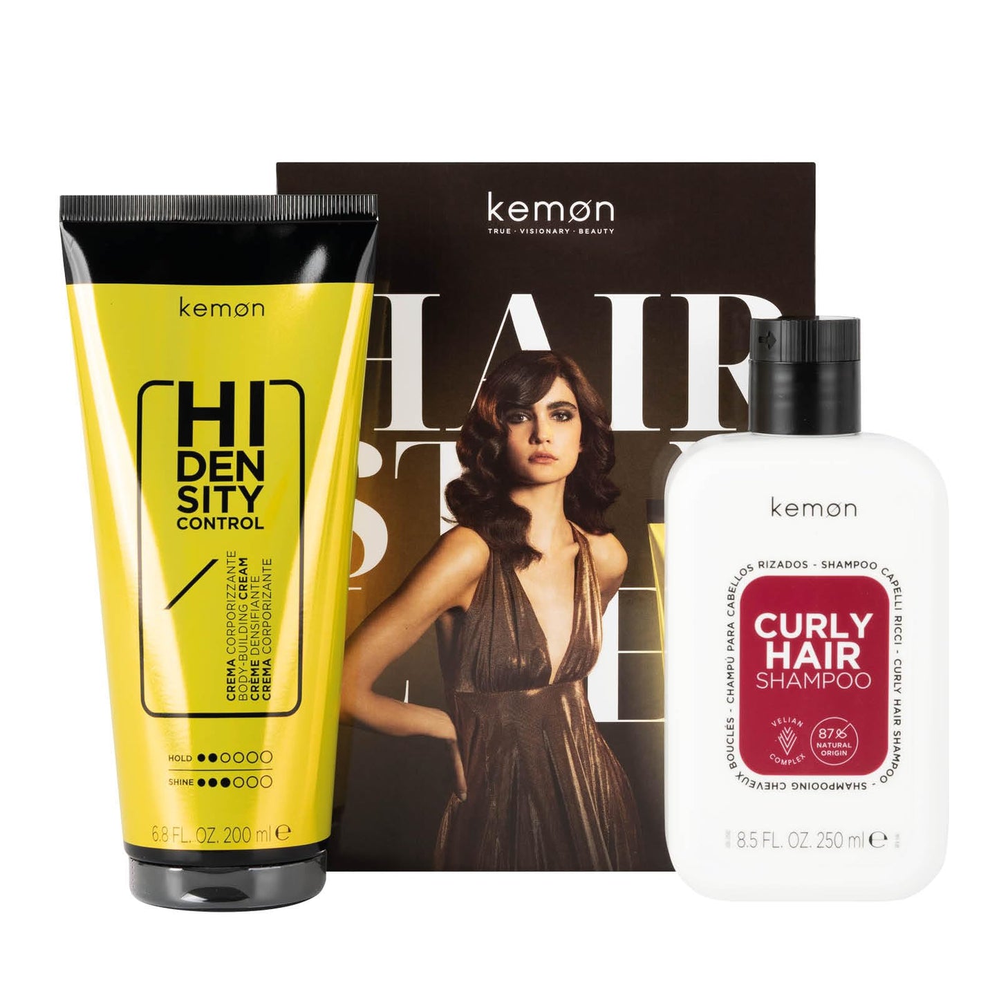 Kemon Curl Kit Shampoo 250ml + Cream 200ml