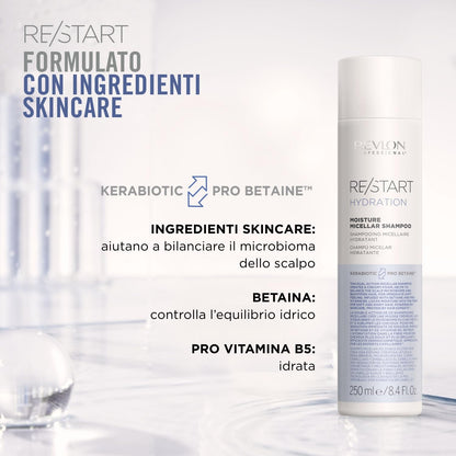 Revlon Restart Hydration Szampon 250ml