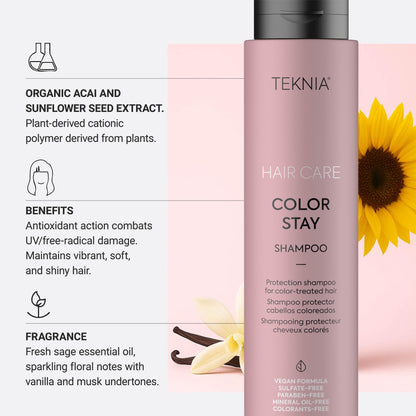 Lakme Teknia Color Stay Retail Pack 2x300+250ml