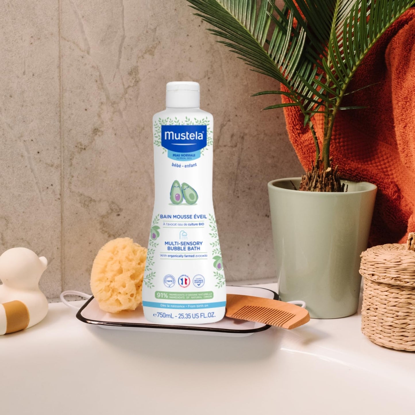Mustela Multi-Sensory Bubble Bath 750ml
