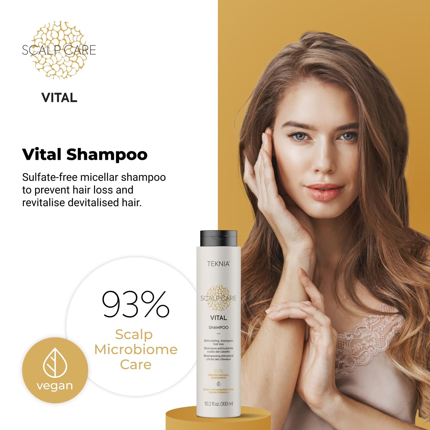 Lakme Teknia Scalp Care Vital Shampoo 300ml