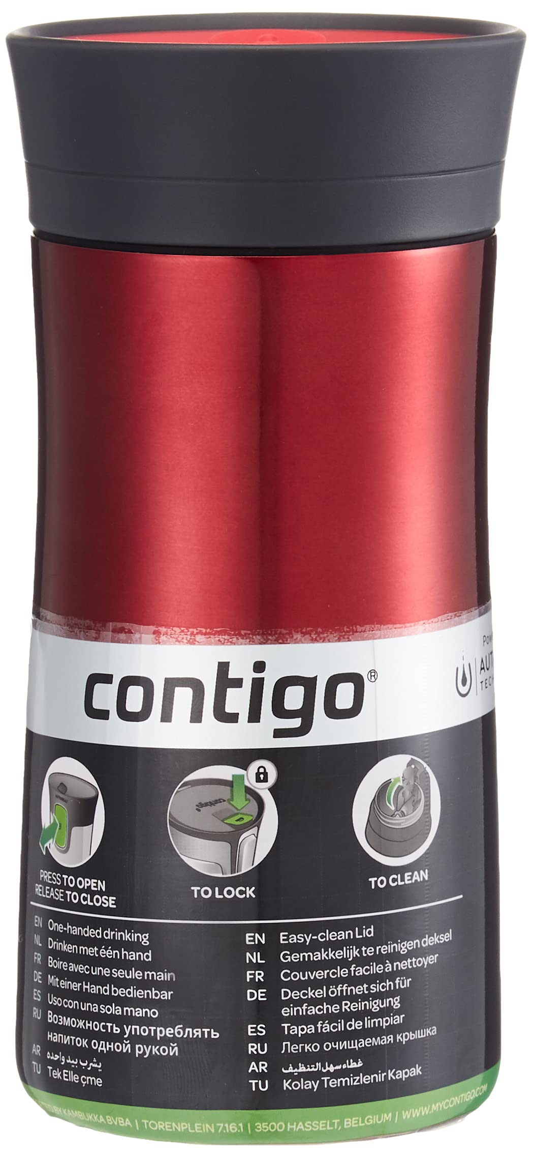 Contigo 39 Thermal Mug Pinnacle Watermelon 300 ml
