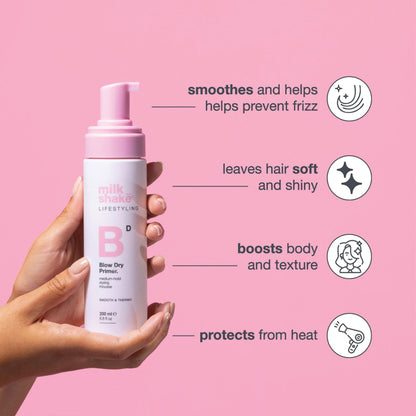 Milk Shake Lifestyling Blow Dry Mousse 200ml