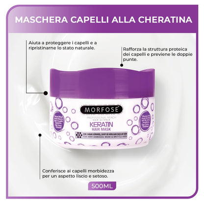Morfose Keratin Purple Maska 500ml