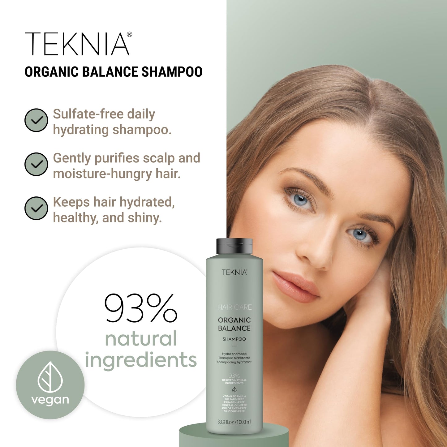 Lakme Teknia Organic Balance Shampoo 1000ml