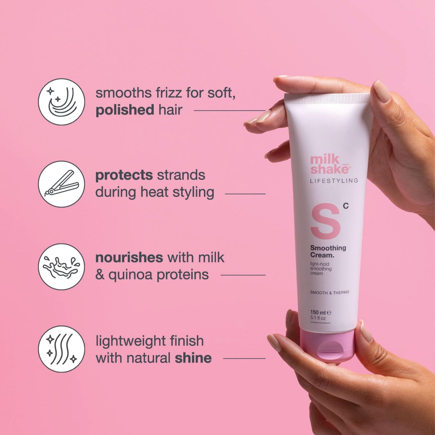 Milk Shake Lifestyling Light Smoothing Cream 150ml