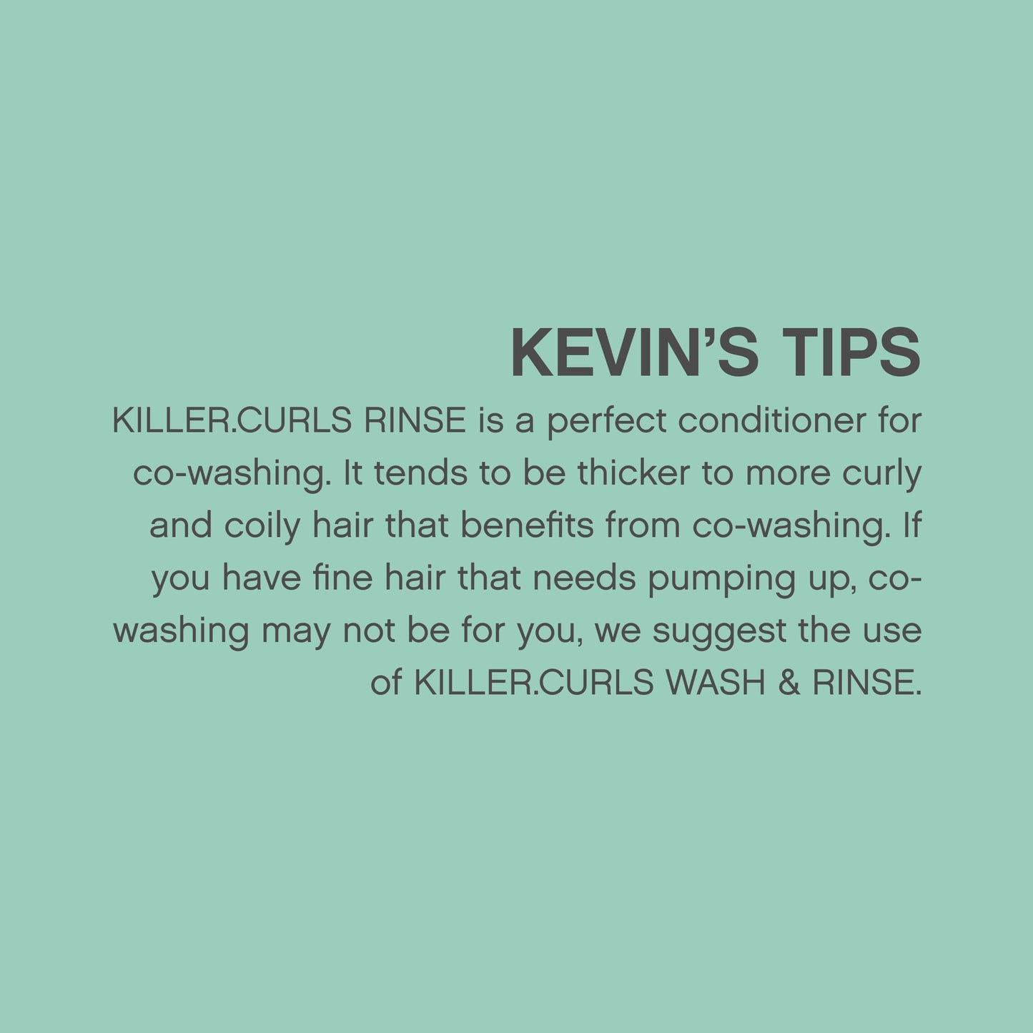 Kevin Murphy Killer Curls Rinse Conditioner 250ml