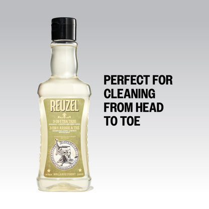 Reuzel 3in1 Tea Tree Shampoo 350ml.