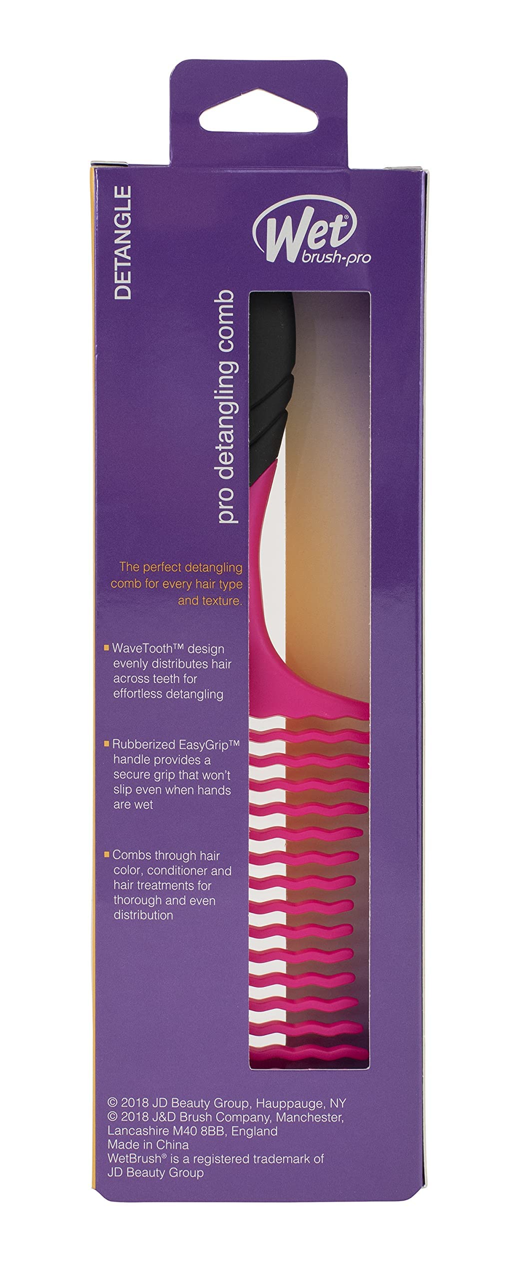 Wet Brush Pro Detangling Comb Pink