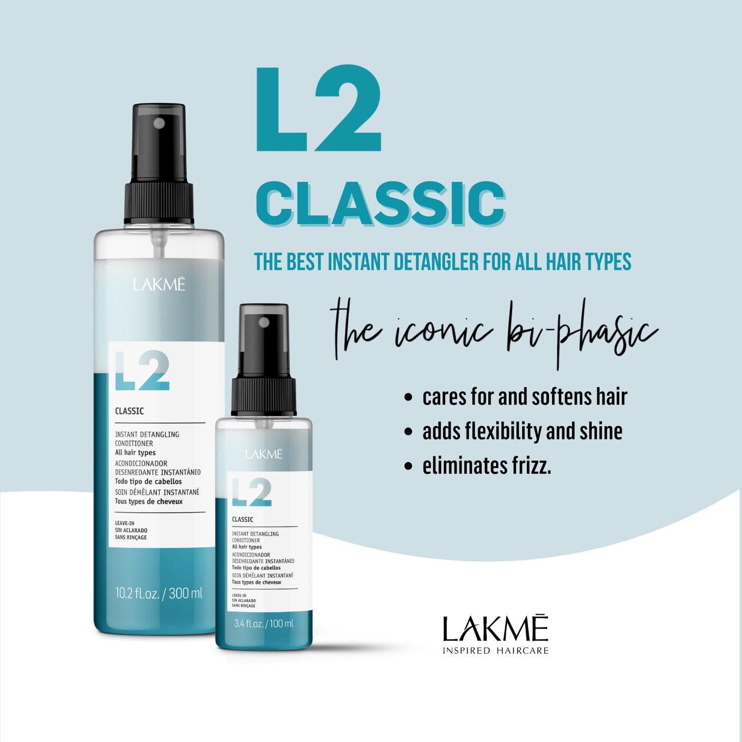 Lakme L2 Classic Detangling Conditioner 300ml