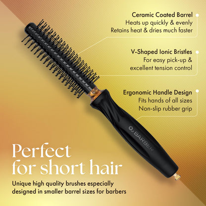Olivia Garden 132 Barber Round Thermal OGB-15