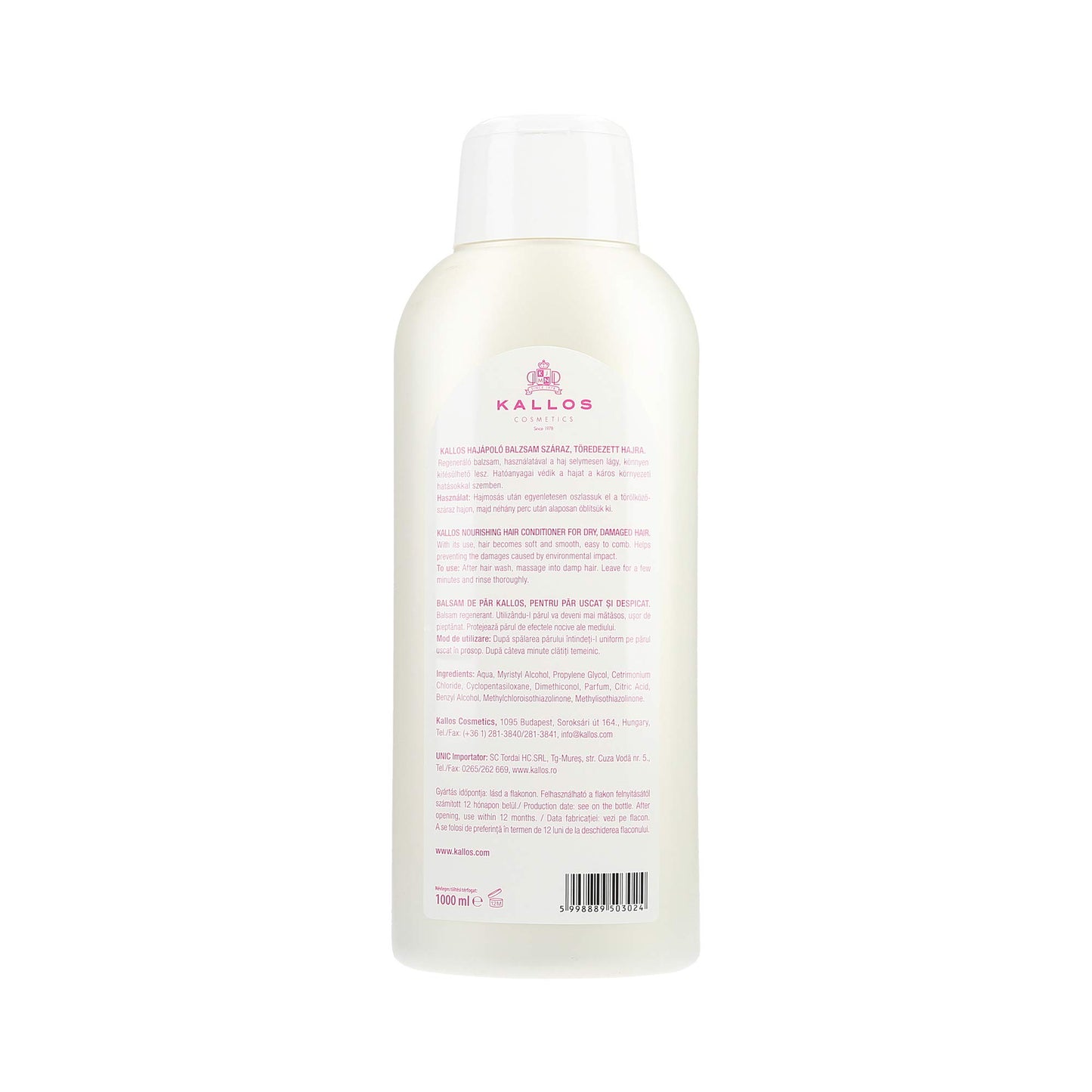 Kallos Professional Nourishing Conditioner 1000ml
