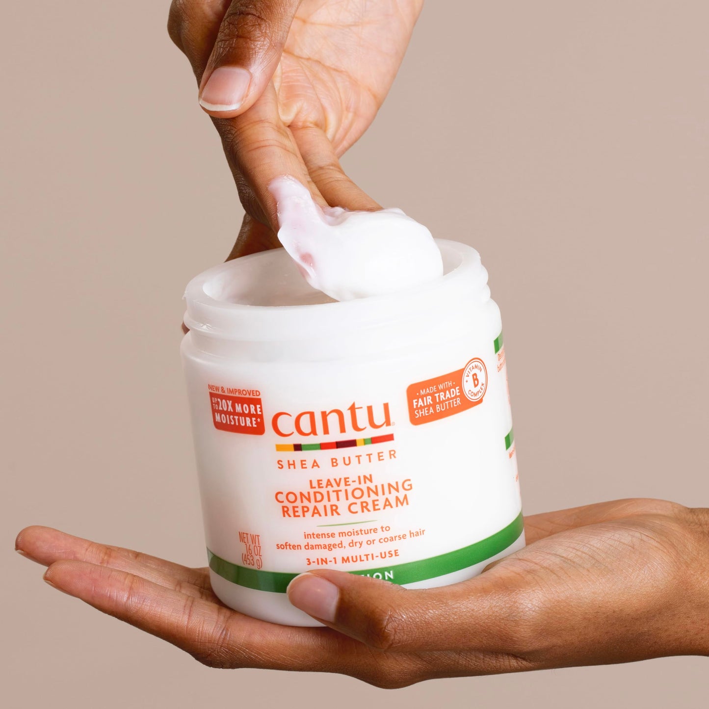 Cantu Shea Butter Leave-In Repair Conditioner 453g