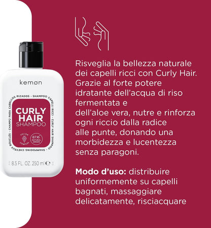 Kemon Curly Hair Shampoo 1000ml