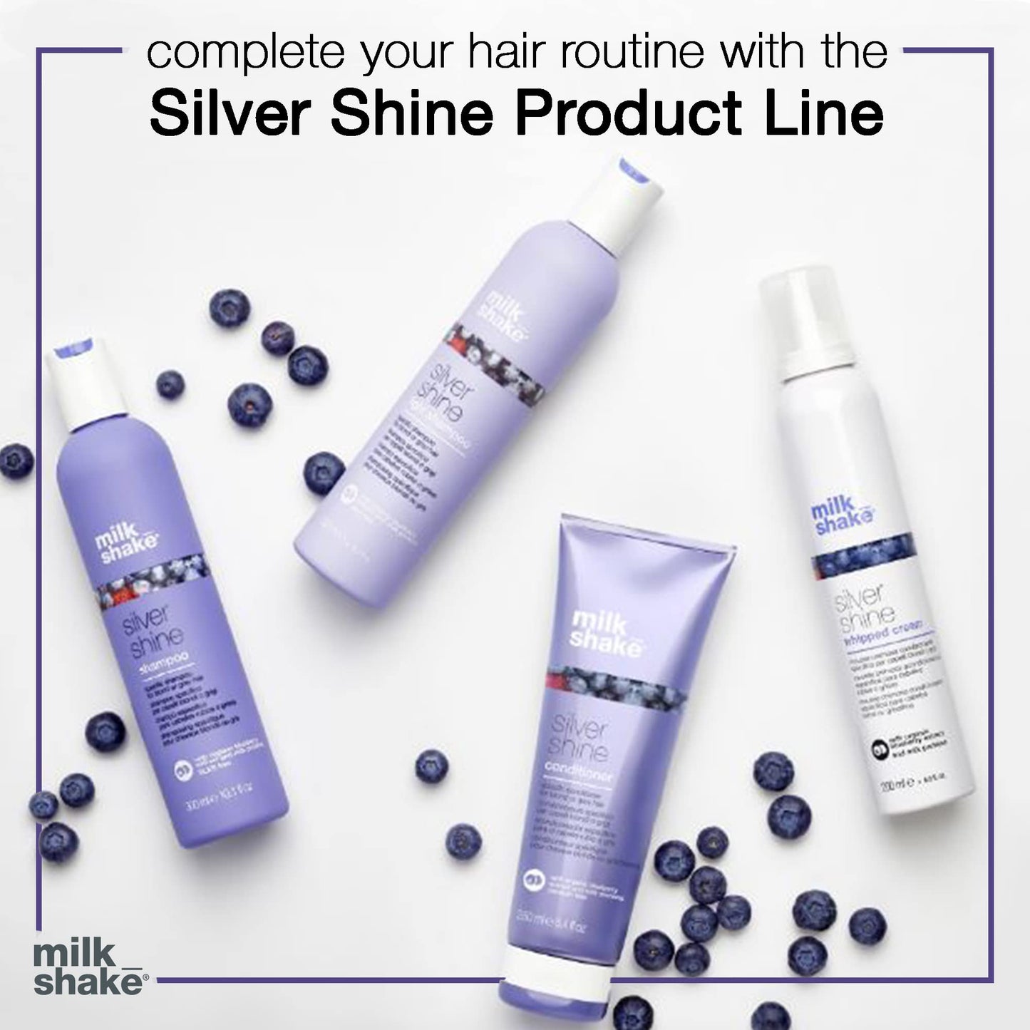 Milk Shake Silver Shine Whipped Cream 200ml