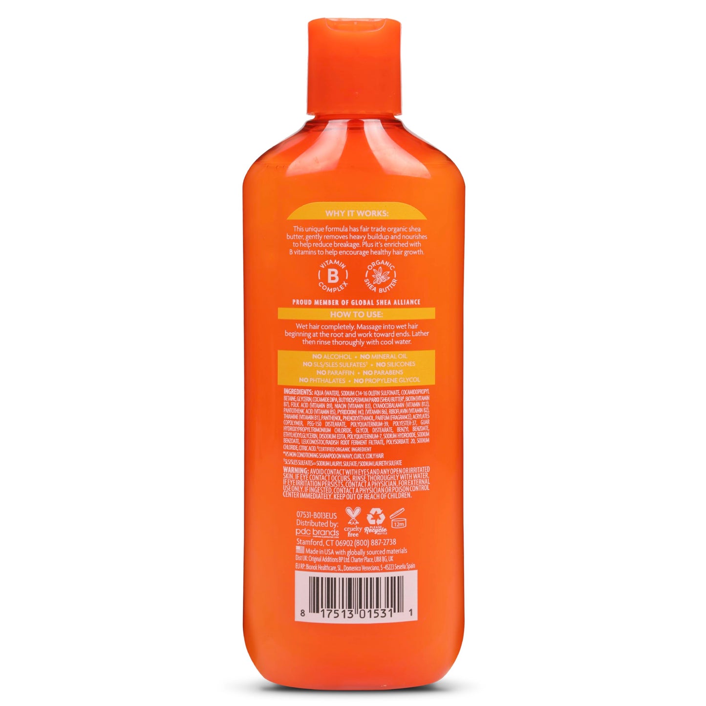 Cantu Shea Butter Cleansing Cream Shampoo 400ml