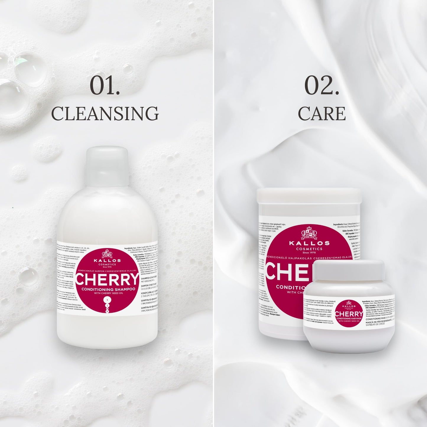 Kallos Cherry Conditioning Shampoo 1000ml