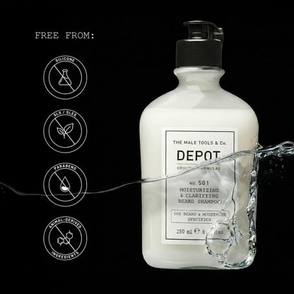 Depot NO. 501 Moisturizing Szampon do Brody 250ml