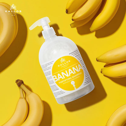 Kallos Banana Fortifying Shampoo 1000ml