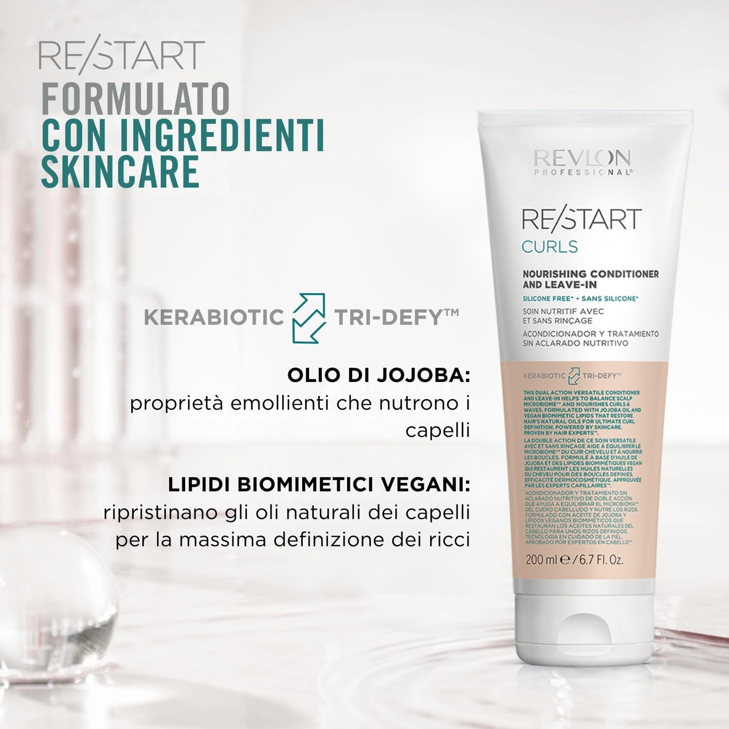 Revlon Restart Curls Cleancer Odżywka 750ml