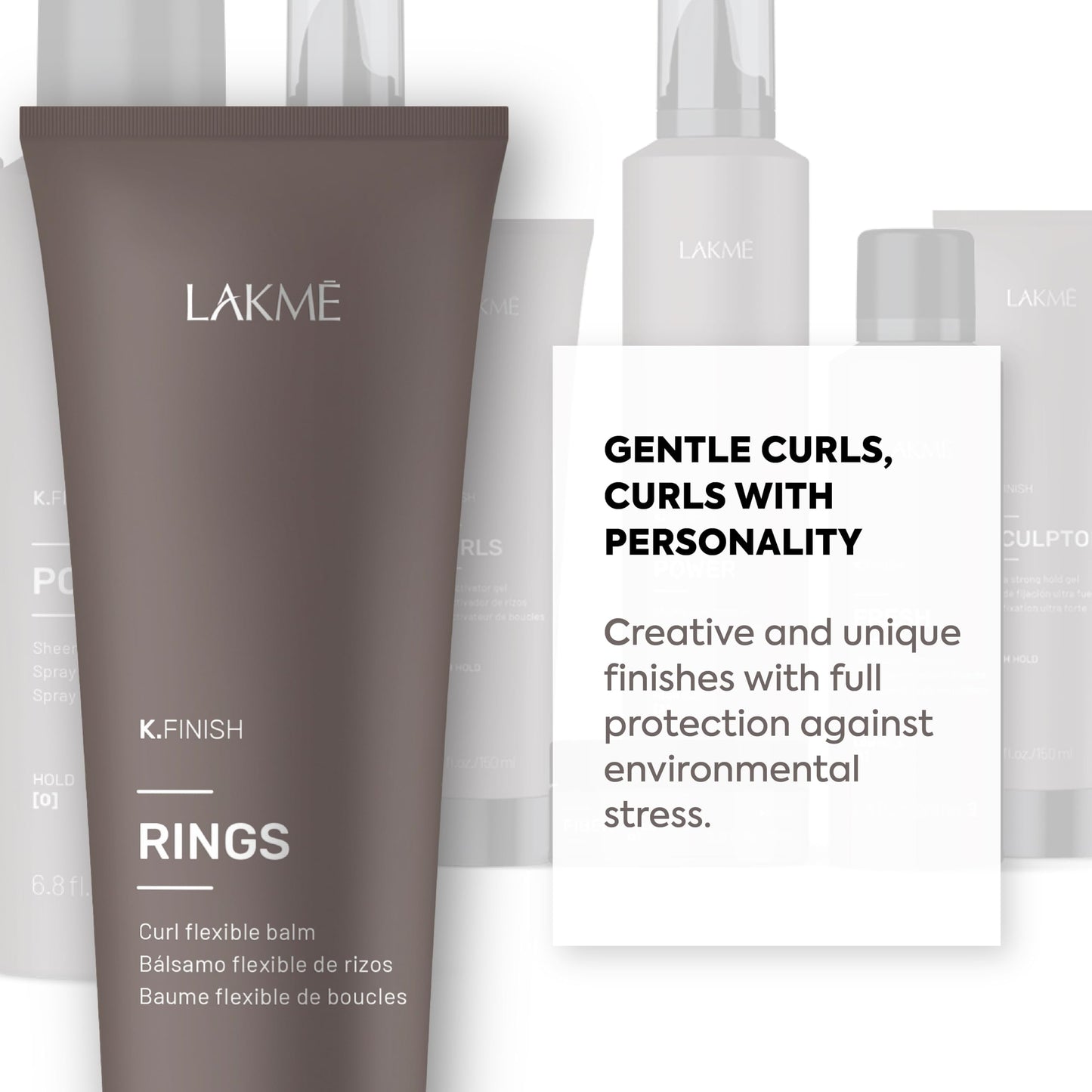 Lakme K.Finish Rings Curl Flexible Balm 150ml
