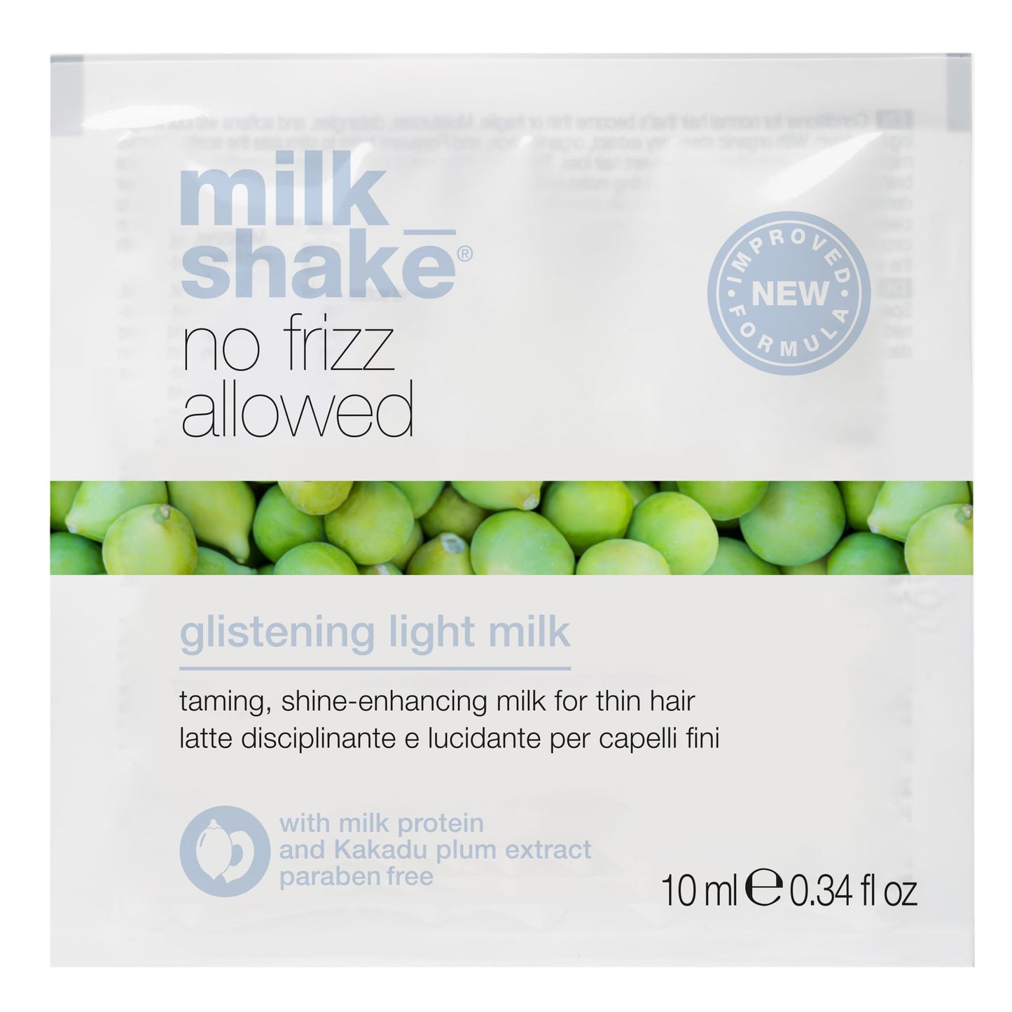 Milk Shake No Frizz Allowed Light Milk 10ml