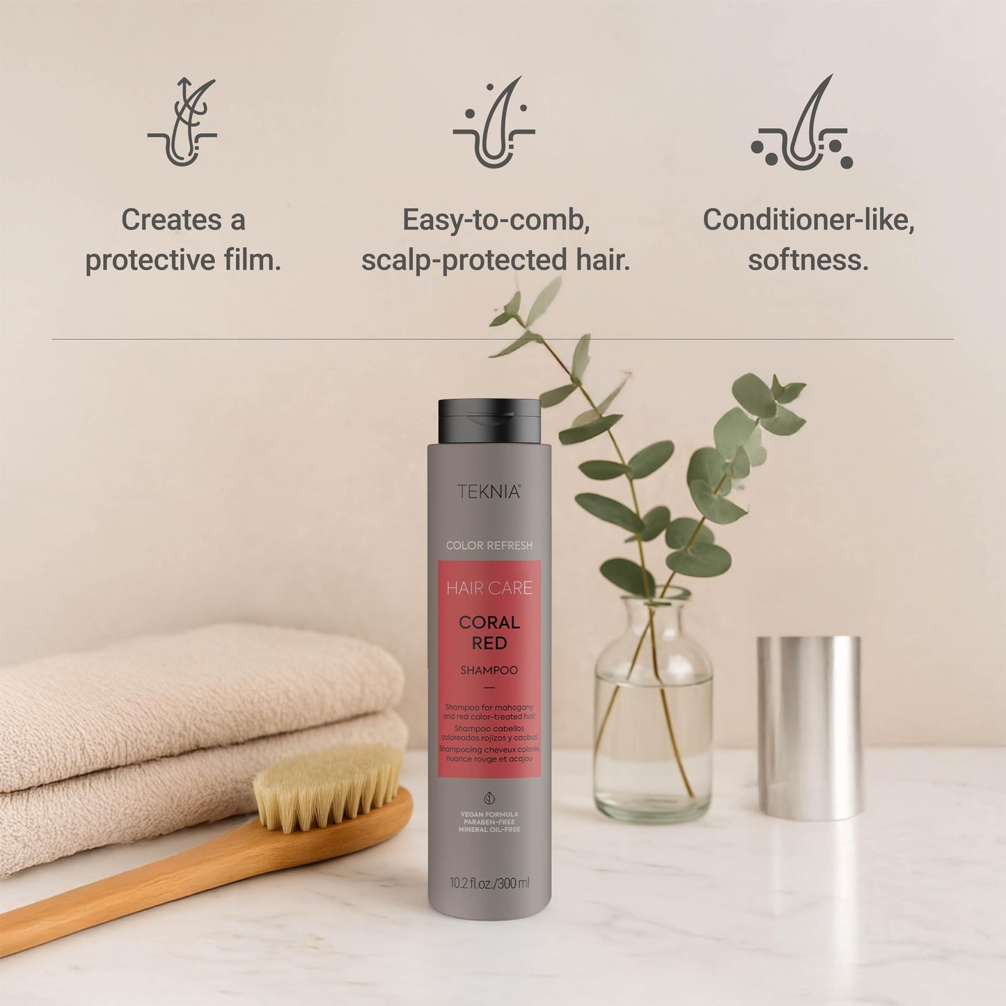 Lakme Teknia Refresh Coral Red Shampoo 300ml