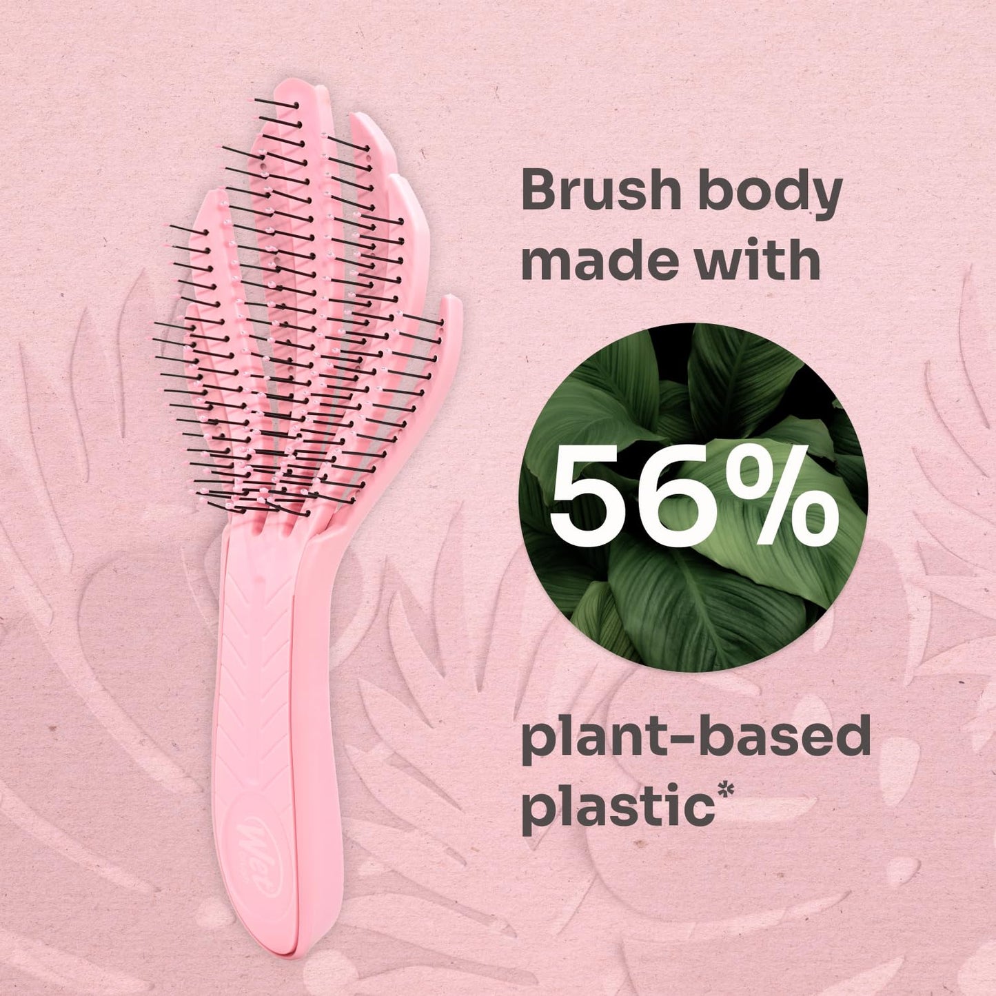 Wet Brush Go Green Curl Detangler Pink