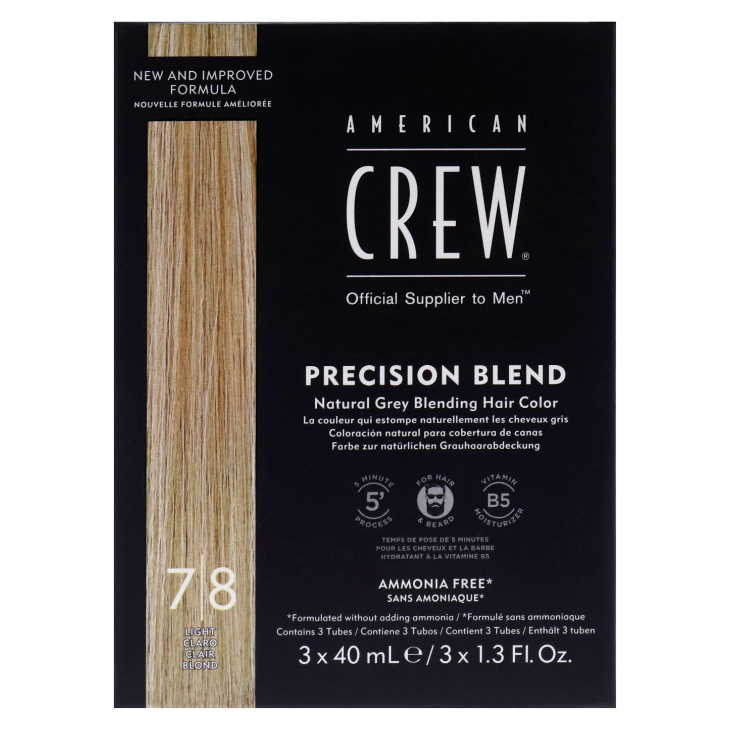 American Crew Precision Blend Light 3x40ml