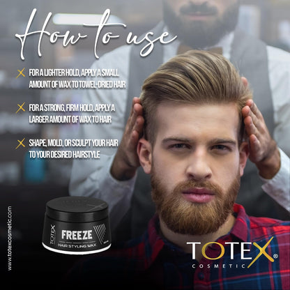 Totex Freeze Hair Styling Wax 150ml