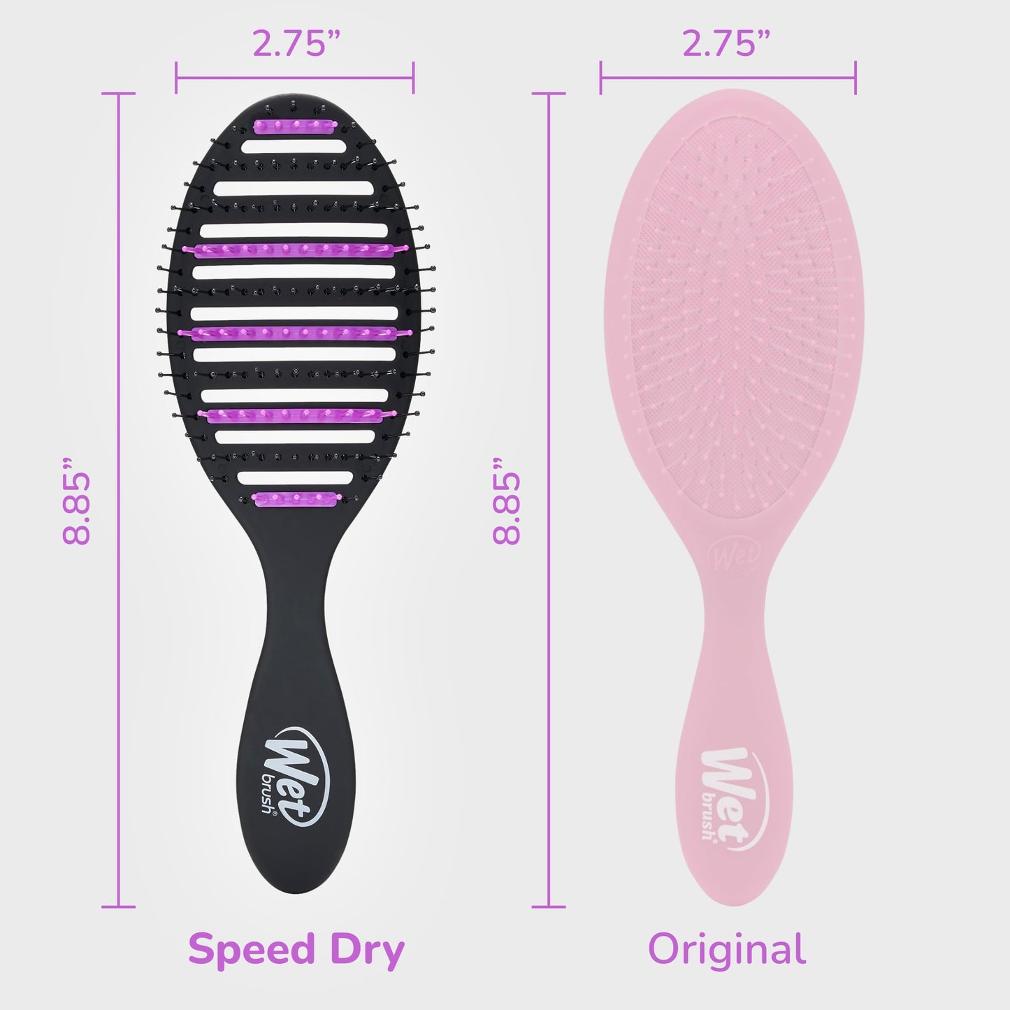Wet Brush Speed Dry Anti-Frizz Charcoal Infused