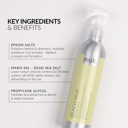 MUK Beach Sea Salt Spray 250ml