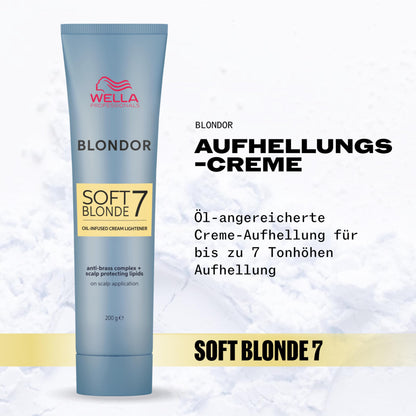 Wella Blondor Soft Blonde Cream Lightener 200g