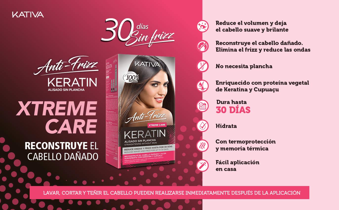 KATIVA Alisado Keratin Xtreme Care Kit