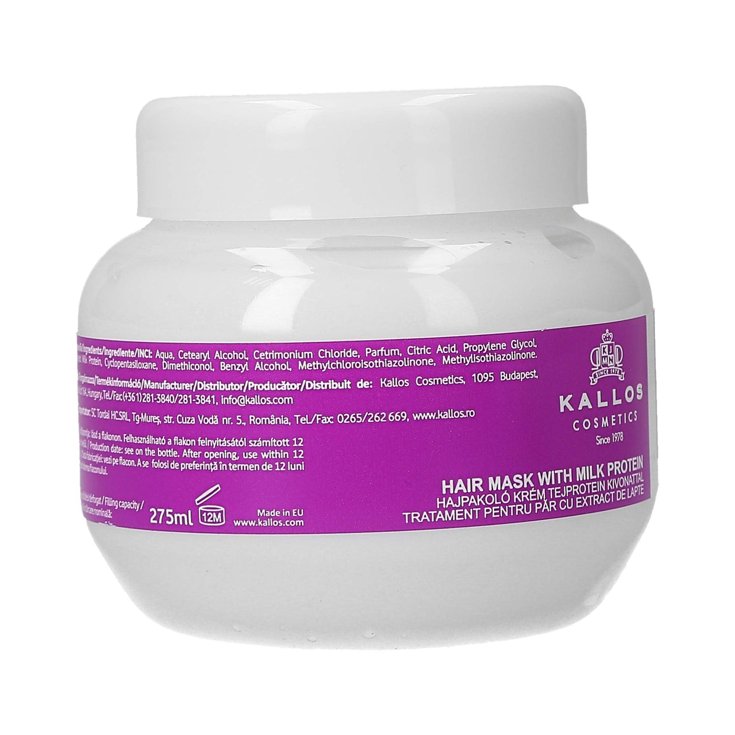 Kallos Latte Mask 800ml