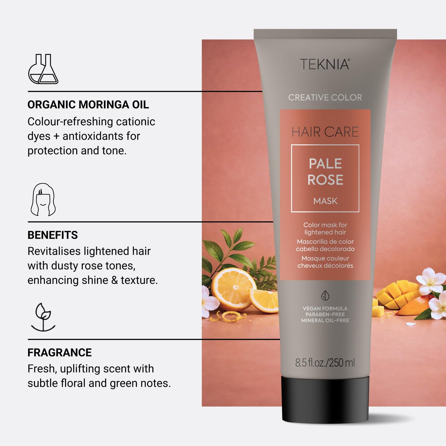 Lakme Teknia Creative Pale Rose Mask 250ml