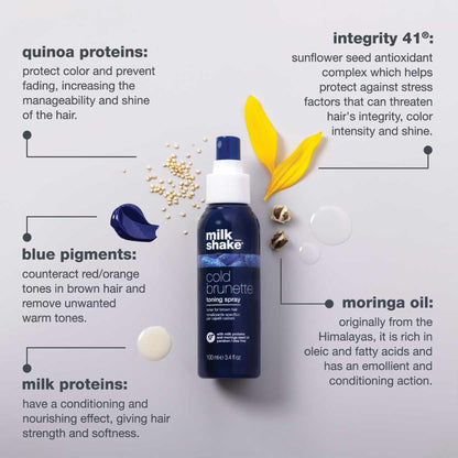 Milk Shake Cold Brunette Toning Spray 100ml