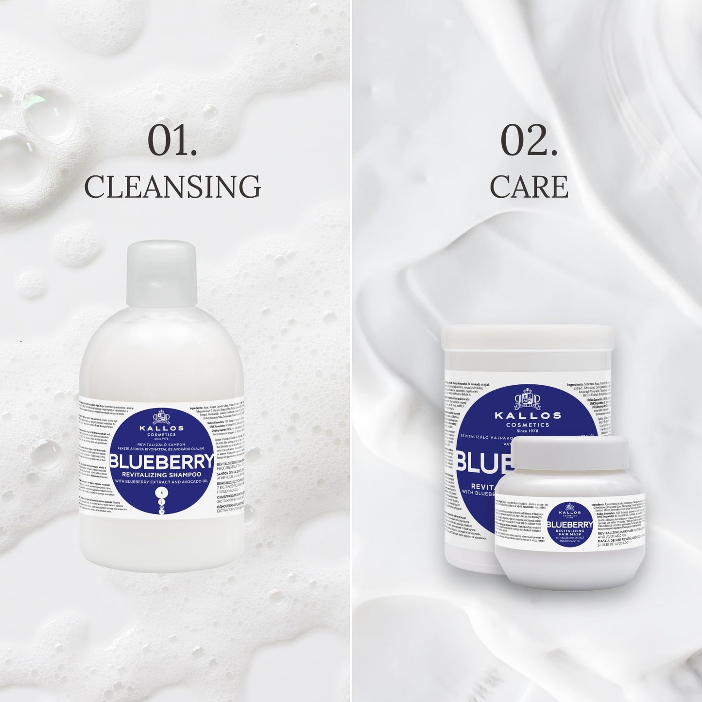 Kallos Blueberry Revitalizing Mask 1000ml