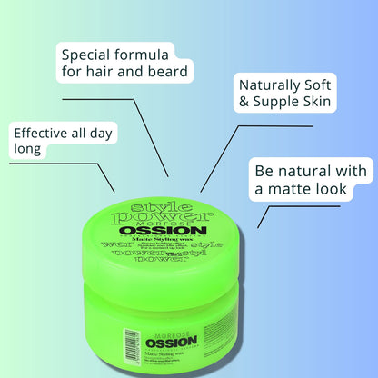 Morfose Ossion Matte Wax 100ml